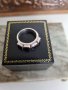 Сребърен пръстен с оникс 925 , снимка 3