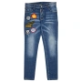 Мъжки Дънки Dsquared2 Patched Slim Jeans, снимка 1