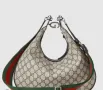 Елегантна Гучи/Gucci „Attache-Аташе” чанта с 2 дръжки, снимка 2