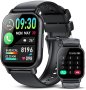 Нов Водоустойчив Смарт часовник за мъже 1,85 инча HD фитнес Подарък, снимка 1 - Смарт гривни - 42253844