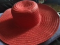 Calliope лятна женска маркова шапка тип панама размер №57, снимка 3