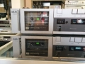 Касетен дек AKAI CS-F110 В отлично техническо и визуално състояние. Наличен само долният, горният де, снимка 3