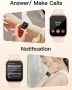 Cloudpoem 1.85" смарт часовник с приемане/осъществяване на повиквания за Android и iOS, снимка 3