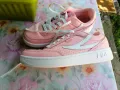 Дамски розови маратонки, FILA, 38 номер от естествена кожа, снимка 4