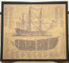 Постер, плакат, картина “Кораб” (Warship), снимка 1 - Картини - 44837485