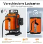 Лазерен нивелир TakamineTech с кръстосани линии, зелени диоди, 4 x 360 градуса, 5200 mAh, снимка 6