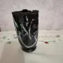 Старинна черна ваза , снимка 3