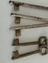 3 бр.Стари голями железни ключове за брави-11 см-, снимка 2