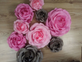 Цветя от картон/креп хартия, снимка 10