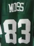 New York Jets Moss Reebok NFL XL+2 оригинална тениска фланелка jersey Джетс Ню Йорк, снимка 5