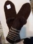 ръчно плетени мъжки чорапи 42 размер от вълна, снимка 1
