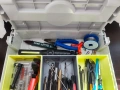 Куфар с органайзери и разни инструменти, снимка 7