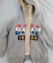 Gap сив анорак с цип за 4-5 г. дете , снимка 1