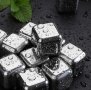 Кубчета за Изстудяване Whiskey Stones Камъни за Уиски Whisky Stones Неръждаема Стомана 30 Грама Брой, снимка 12