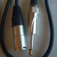 Аудио кабел м. канон-моно жак /1м./, снимка 3 - Други - 41695887