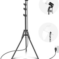Нова стойка за осветление лампа студийна фотография снимки държач , снимка 1 - Чанти, стативи, аксесоари - 41186470