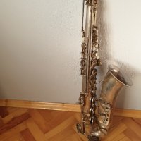 Посребрен саксофон Amati Kraslice Classic Deluxe, снимка 1 - Други - 41975216