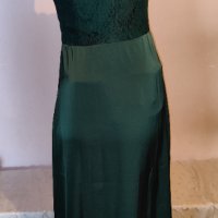 Зелена дълга рокля Wallis р-р М, нова с етикет , снимка 4 - Рокли - 41838577