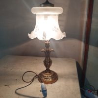 Настолна лампа арт деко, снимка 4 - Настолни лампи - 44758423