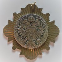 Австрийски медал Манерсдорф, Австрия, 1974, снимка 1 - Антикварни и старинни предмети - 35919982