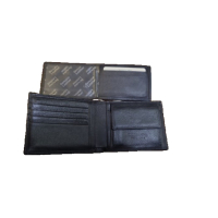 Мъжко портмоне в изчистен дизайн от естествена кожа  Налични цветове: черен; кафяв;черно с червен, снимка 3 - Портфейли, портмонета - 44535157