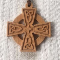 Келтски кръст равностранен 6,5х6,5см., снимка 1 - Колиета, медальони, синджири - 41457143