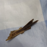 Стара фиба за коса от кост. , снимка 3 - Антикварни и старинни предмети - 44756134
