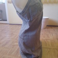 Дънкова рокля цвят сив джийнс, снимка 5 - Рокли - 41911745