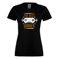 Дамска тениска The Best Gamer, снимка 9 - Тениски - 36192919