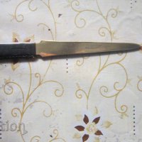 Старинен позлатен нож за писма, снимка 1 - Колекции - 34540987