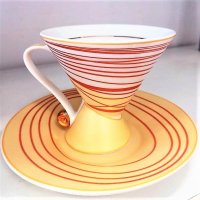 Чаши с чинийки за кафе и чай, снимка 1 - Чаши - 35847484
