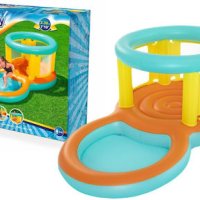 Детски басейн с батут 2в1, снимка 5 - Надуваеми играчки - 41492248