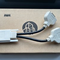 Кабел за видеокарта DMS-59 към DVI-I MOLEX, снимка 2 - Кабели и адаптери - 42590572