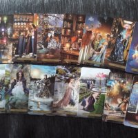 Вълшебни 78 таро карти - Wizards Tarot на Barbara Moore, снимка 9 - Карти за игра - 34659243