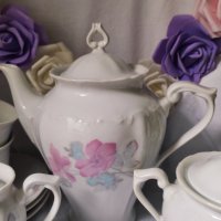 Сервиз за чай, снимка 3 - Антикварни и старинни предмети - 41160453