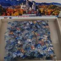 Нов Пъзел Ravensburger - Замъкът Neuschwanstein, 1000 части, снимка 3 - Пъзели - 42525834