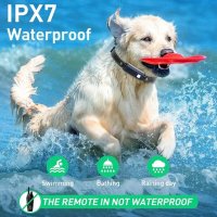 Електронен нашийник за куче каишка с ток телетакт за дресура до 1000 метра обхват водоустойчив

, снимка 9 - За кучета - 42254768