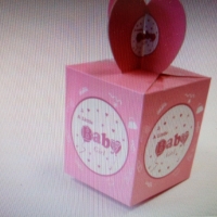 Картонени кутии розово или синьо за бебе,за дребни подаръчета или бонбони, снимка 2 - Декорация за дома - 36067310