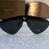 -15% GUCCI Мъжки слънчеви очила унисекс UV 400 с поляризация, снимка 6 - Слънчеви и диоптрични очила - 36275274