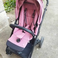 Детска количка 2 в 1 Cybex Balios S Lux Blk Magnolia Pink, снимка 2 - Детски колички - 42430094