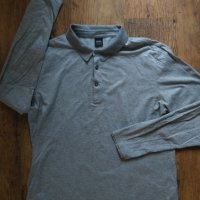 hugo boss mens polo long slieve - страхотна мъжка блуза , снимка 6 - Блузи - 35935707