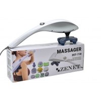 Ръчен масажор Zenet Zet-718 за цяло тяло с 10 приставки * Гаранция 2 години, снимка 5 - Масажори - 41227977