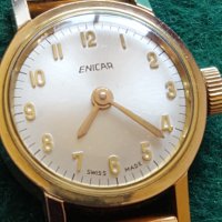 Швейцарски дамски часовник ENICAR, снимка 9 - Дамски - 44417543