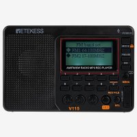 2023 RETEKESS V115 Цифров преносим радиоприемник, снимка 2 - Bluetooth тонколони - 41225577