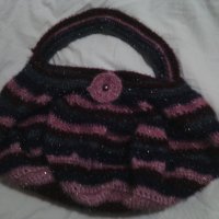 Плетена чанта, ковьор, плетено шалче детско, плетени кръгови шалове, снимка 1 - Чанти - 41984898