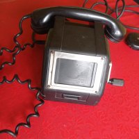 Бакелитен телефонен апарат с манивела , снимка 3 - Антикварни и старинни предмети - 43864610