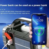 Къмпинг прожектор Power bank със слънчева батерия , снимка 2 - Друга електроника - 42549723