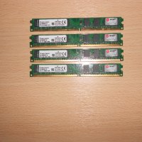 451.Ram DDR2 667 MHz PC2-5300,2GB,Kingston.НОВ.Кит 4 Броя, снимка 1 - RAM памет - 40890139