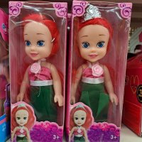 Кукла Русалка с червена коса, снимка 1 - Кукли - 39171295