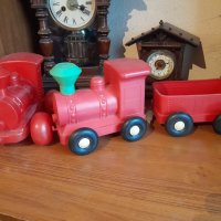 Стара Соц играчка, влак, влакче НРБ , снимка 4 - Образователни игри - 39043247
